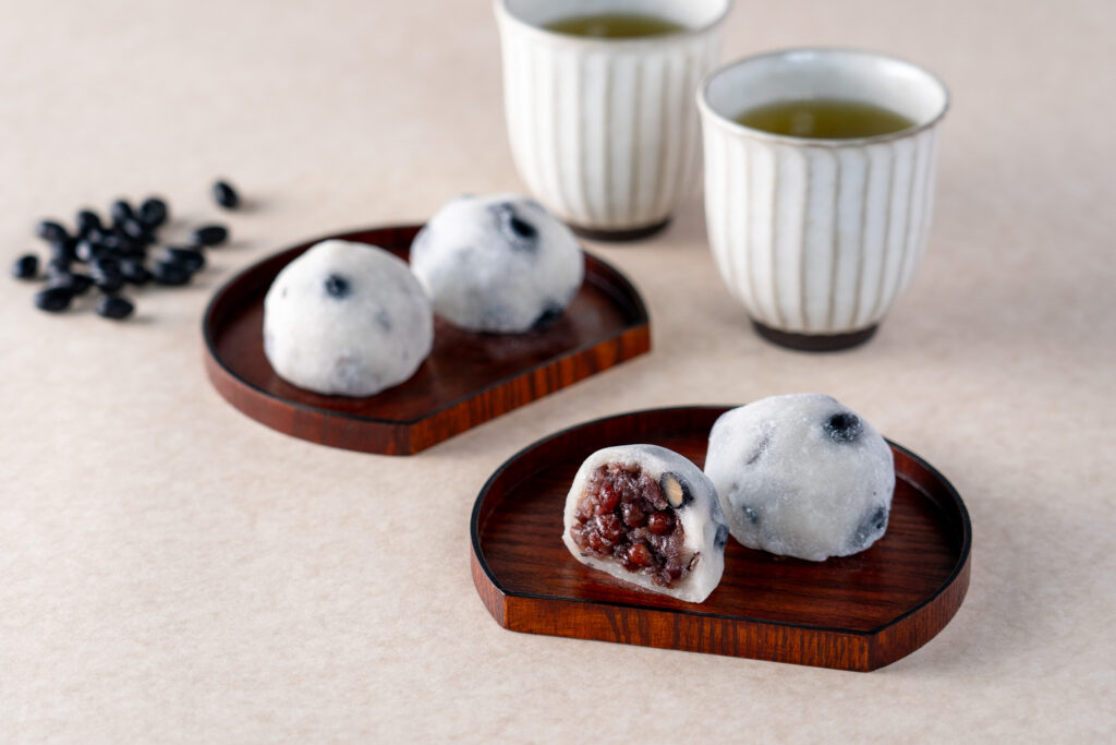 和菓子の繊細な食感と彩りを伝える、ECサイト用写真撮影
